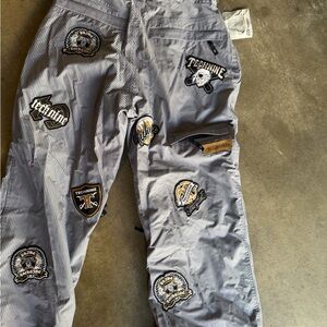 Striped Gray Men's Pants